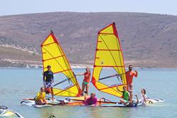 Alacati Bay - children and junior courses and instruction.